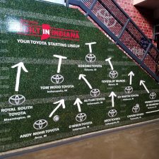 Car Dealership Wall Graphic Installation in Indianapolis