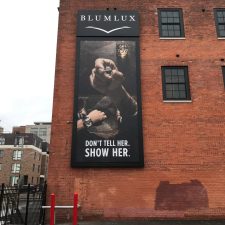 Lighted Cabinet Signage Installation in Indianapolis