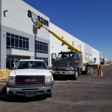 Commercial Building Sign Installation Indianapolis