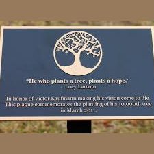 Custom Outdoor Metal Plaque in Indianapolis
