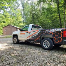 Vehicle wrap sign